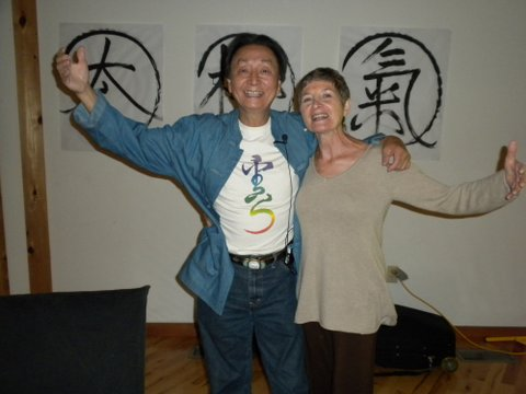 Chungliang Al Huang and Maxine at Omega Institute, Rhinebeck, NY
